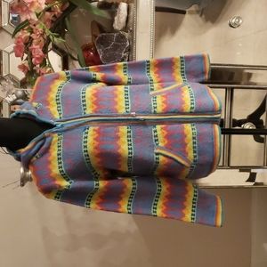 Arte Meche made in Peru 100% Alpaca jacket size S-M NWOT